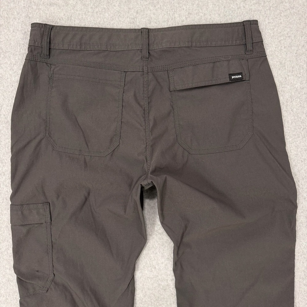 prAna Pants Mens 36x30 Dark Iron Grey Stretch Zion II - Picture 6 of 12